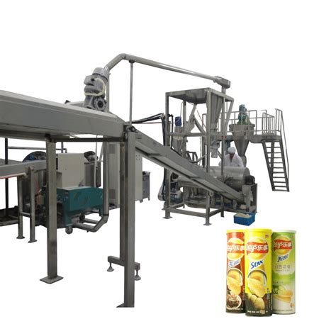 Frying Oven High Capacity Automatic Compound Lays Potato Chips Plant