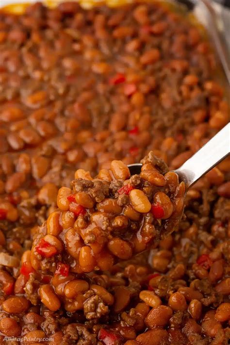 Best Baked Beans With Ground Beef Easy Recipe Amira S Pantry