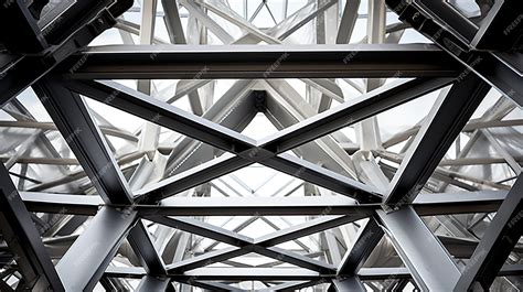 Premium AI Image | Design metal building trusses