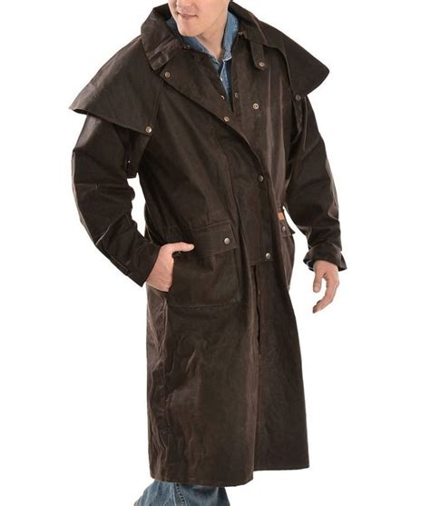 Mens Low Ride Cowboy Duster Coat Jackets Creator