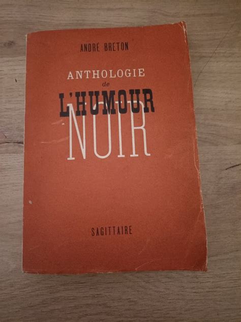 André Breton Anthologie De Lhumour Noir 1940 Catawiki