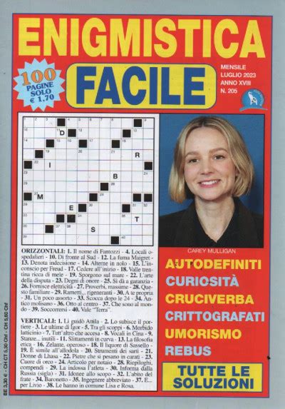 Enigmistica Facile N Mensile Luglio Pagine