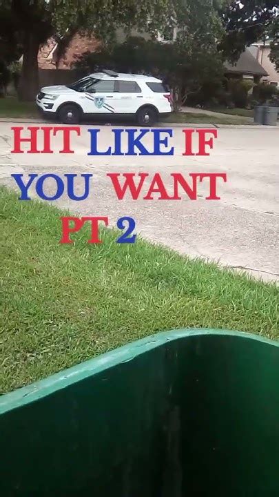 Man Runs Around The Corner From Police And Hides In Garbage Can Right Across From His Unit😭