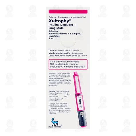 Xultophy 100u36mgml Solución Inyectable Pluma Precargada 3 Ml De