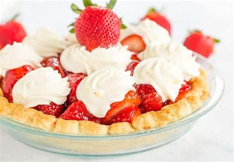 Tarta de frutillas con crema Clásico y Gourmet Recetas fáciles y