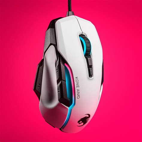 Best Buy Roccat Kone Aimo Wired Optical Gaming Mouse With Rgb Lighting