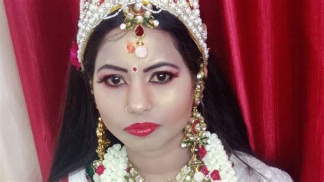 Navratri Makeup Look Long Lasting Easy Traditional Makeup Youtube