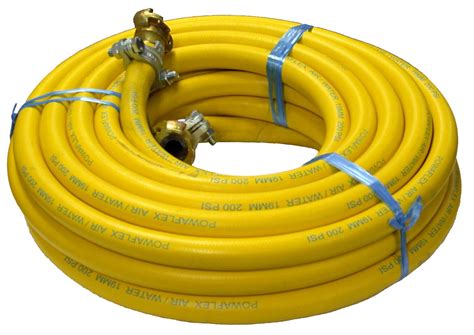 Powaflex Yellow Pneumatic Air Hose Advanced Industrial Products