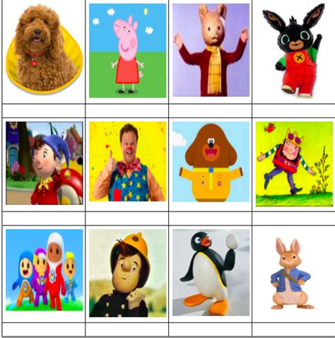 Quiz Picture Children's TV Characters — Crozier On Stuff