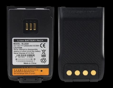 Hytera Pd Ul Is Li Ion Battery I Walkie Talkie Shop