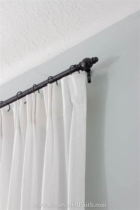 DIY Custom Curtain Rods (Make Curtain Rods Out of Electrical Conduit)