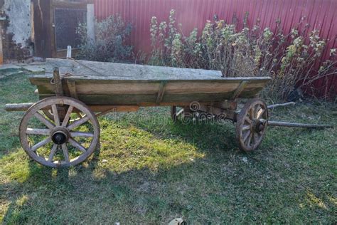 Old Cart Historic Vintage Stock Image Image Of Wheel 79638467