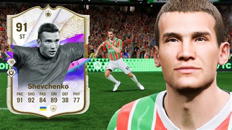 EA Made 91 Future Stars Icon Shevchenko Actually USABLE YouTube