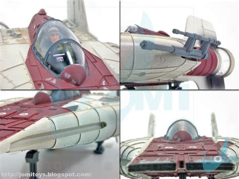 JoMi toys: A-Wing Fighter w/ exclusive A-Wing Pilot