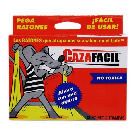 Cazafacil Pega Ratones Maximo Agarre Paquete 1 Pieza