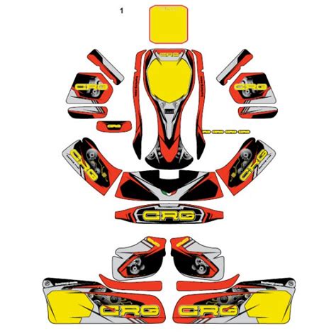 Stickers Kit Complete Crg 2018 Na3