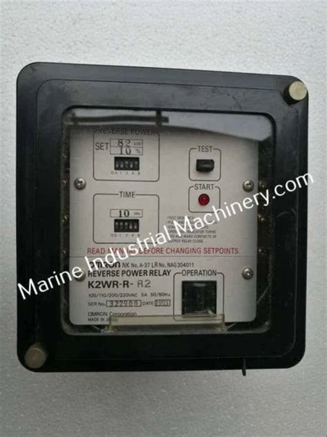 Omron K Wr R R Reverse Power Relay At Rs Reverse Power Current