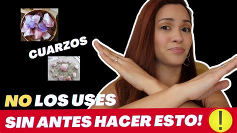 Cómo Limpiar Tus Cuarzos Carga y Programa tus cristales YouTube