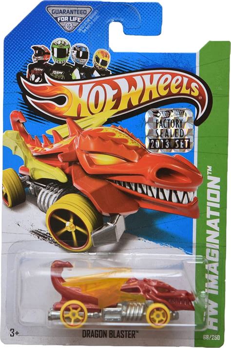 Hot Wheels Dragon Blaster rojo Imaginación 68250 Yaxa Colombia