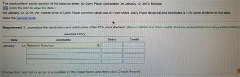 [solved] The Stockholders Equity Section Of The B Solutioninn