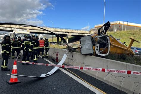 Accidente de helicóptero en Madrid deja tres heridos Corrientes Hoy