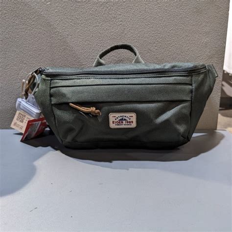 Eiger1989 Men S WAIST Bag BRIG SLIM WAIST R 1A 1L OLIVE Shopee Malaysia