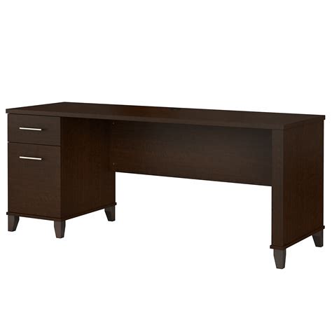 Bush Furniture Somerset W Office Desk With Drawers Wc