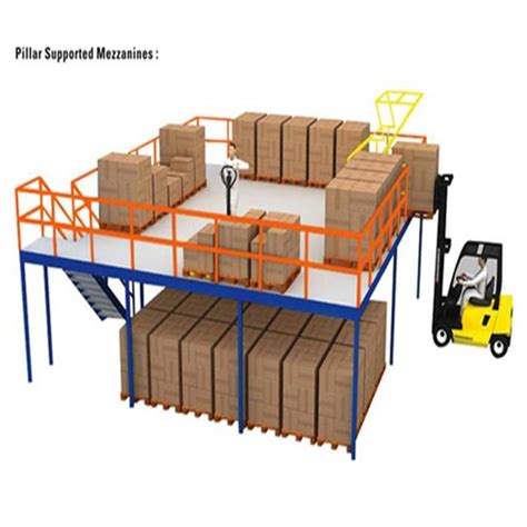 Industrial Warehouse Storage Heavy Duty Steel Mezzanine Floor Platform