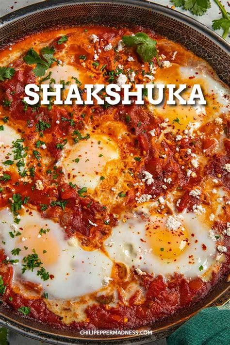 This Shakshuka Recipe Is A Popular Middle Eastern Dish Of Eggs Baked In A Spicy Tomato Sauce