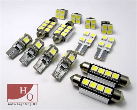 INTERIOR LED SMD Bulbs KIT WHITE CAN BUS Fit VW SCIROCCO III 18 85