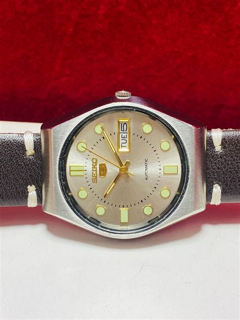 Vintage Seiko Automatic Jewel Movement No Day And Etsy