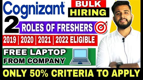 Star Hiring From Cognizant Cognizant Recruitment Off Campus