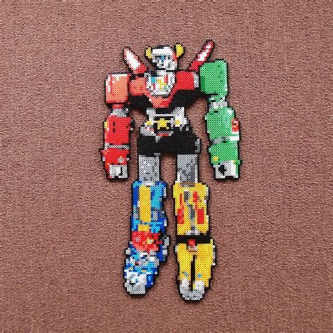 Long Black Fingers Voltron Perler Bead