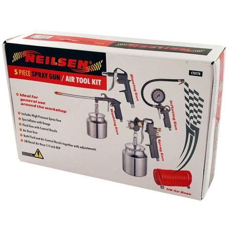 5 pc Air Tool Kit | All Tools Direct | Air Lines & Accessories in Dublin