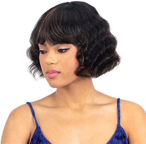 Amazon Free Tress Naked Brazilian Human Hair Wig Luca Color