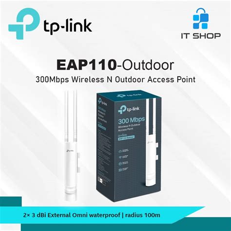 Tp Link Eap110 Outdoor 300mbps Wireless Outdoor Access Point It Shop