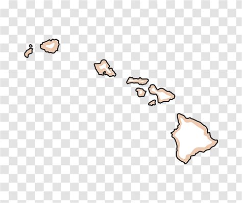 Kohala, Hawaii Island Map Clip Art - Hawaiian Islands - Posters ...