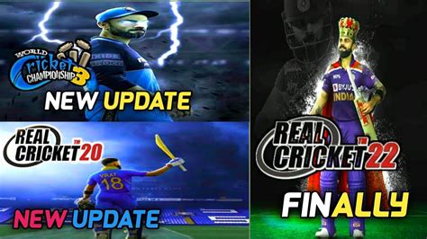 Real Cricket 22 V13 Wcc3 Again New Update Real Cricket 20 Update