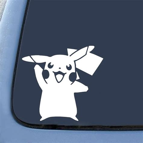 Pokemon Go Inspired Pikachu Card Game Vinyl Sticker Car Window/Laptop ...