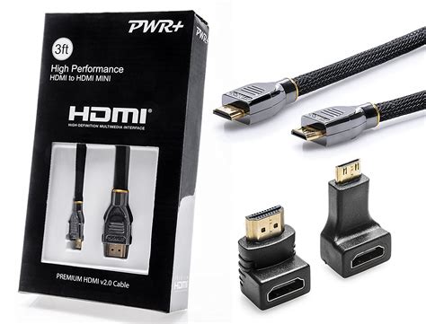 Pwr Extra Long 12Ft Mini HDMI Cable For Nikon D3200 D3100 D7000 D7100