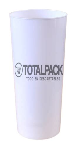 VASO TRAGO LARGO PP COLOR BLANCO KOVAL X 120 U Totalpack