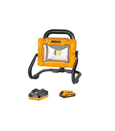 Ingco Cwli V Lithium Ion Cordless Led Work Lamp Floodlight