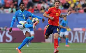 Brasil E Espanha Sub 20