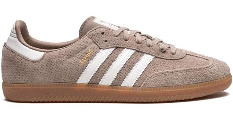 Adidas Samba Og Chalky Brown Gum Sneakers Lyst Australia