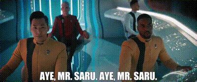 Yarn Aye Mr Saru Aye Mr Saru Star Trek Discovery