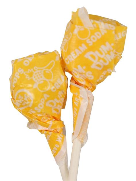 Yellow Dum Dum Lollipops Cream Soda Cream Soda Soda Flavors Lollipop