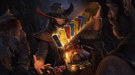 วอลเปเปอร์ Twisted Fate Legends Of Runeterra วีดีโอเกมส์ 3840x2160