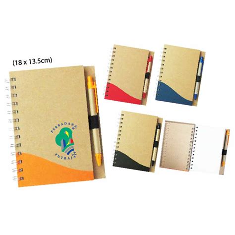 Promotional Eco Notebook Eco Notepad Eco Memo Pad Malaysia