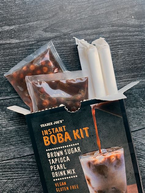 We Tried Trader Joe S Instant Boba Kit Dailywaffle