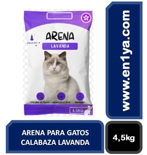 ARENA PARA GATOS CALABAZA LAVANDA X4 5kg